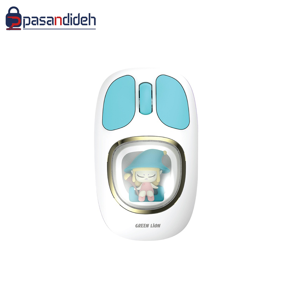 موس کامپیوتر گرین لاین مدل Green lion moosh wireless mouse