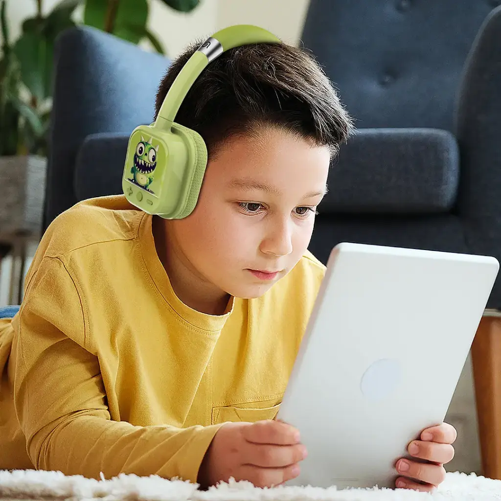 هدست عروسکی طرح دار پرودو porodo  Soundtec Yotowave Kids - تصویر 4
