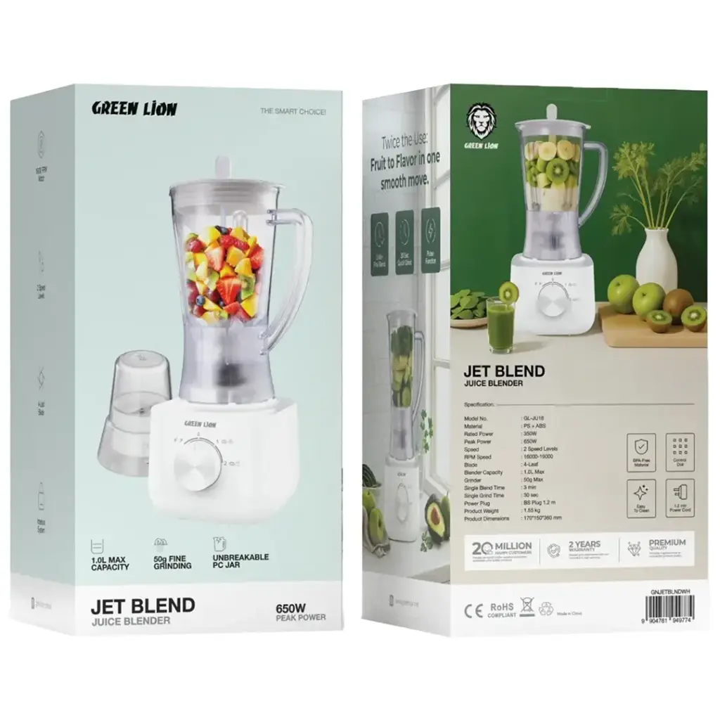 همزن برقی گرین   Green lion Jet Blend Juice 650w