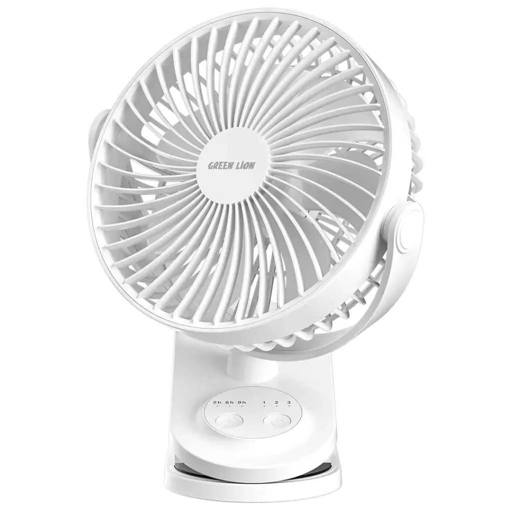 پنکه رومیزی گرین لاین مدل Green Lion Clip Fan Portable Clip-on Design