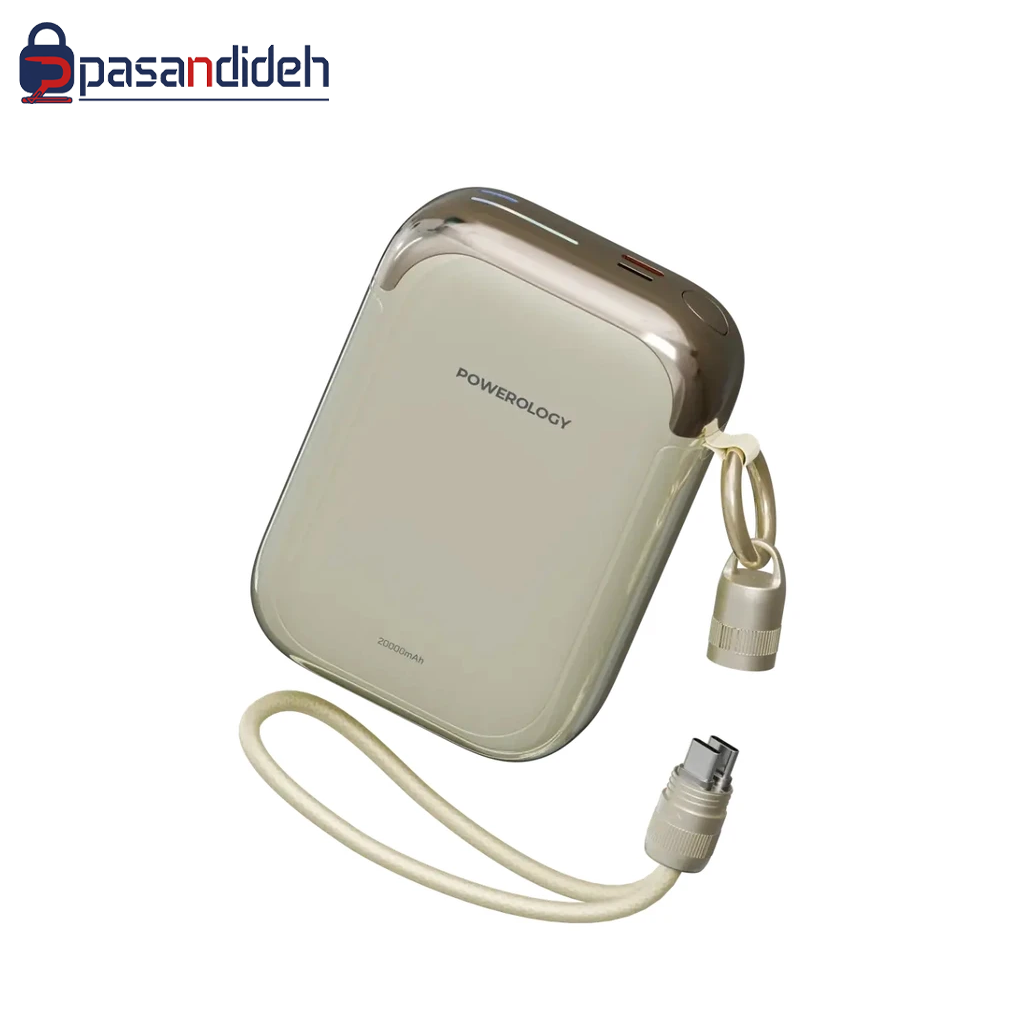 پاوربانک 20000mah پاورولوژی مدل Powerology Bahamas PPBCHA104BK