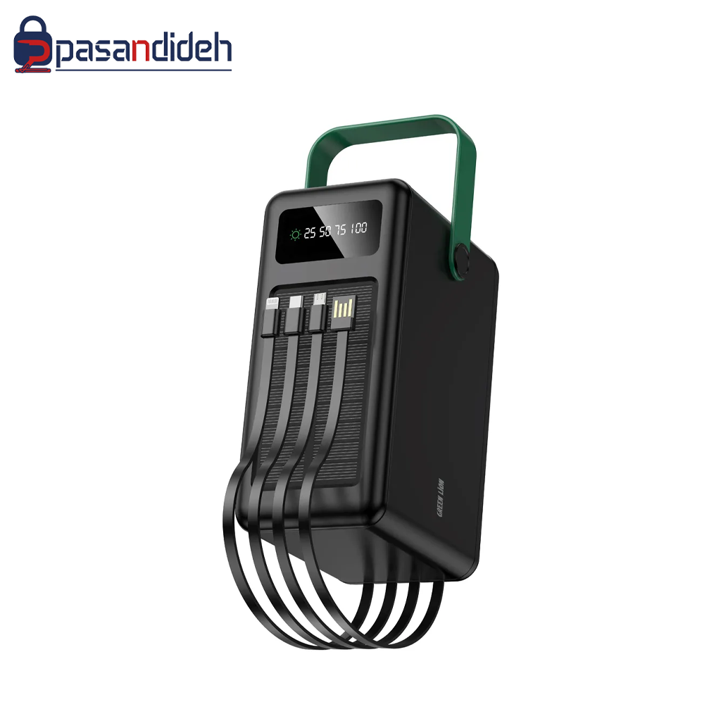 پاوربانک خورشیدی SOLAR MAX 120k GNPXB7120PBBK