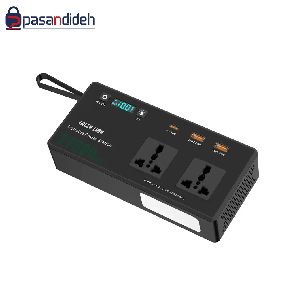 پاور استیشن گرین لاین مدل Green lion VOLTMATE 27000 mah
